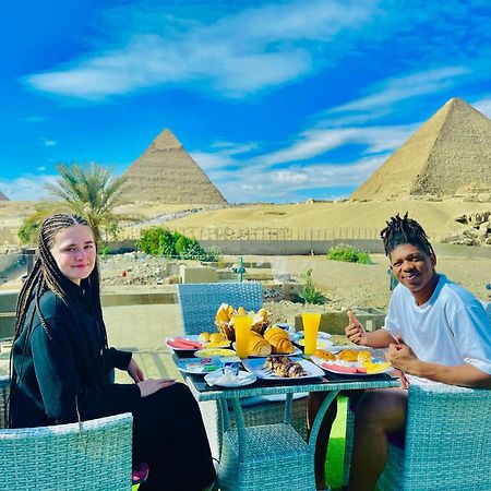 Blue Scarab Pyramids View Hotel Cairo Exterior photo