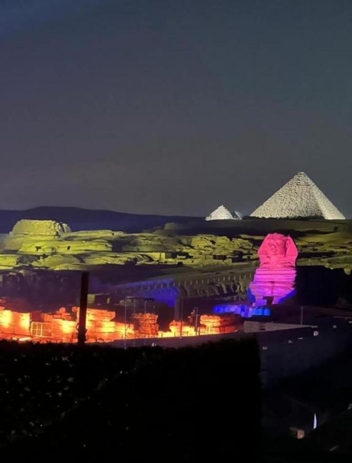 Blue Scarab Pyramids View Hotel Cairo Exterior photo