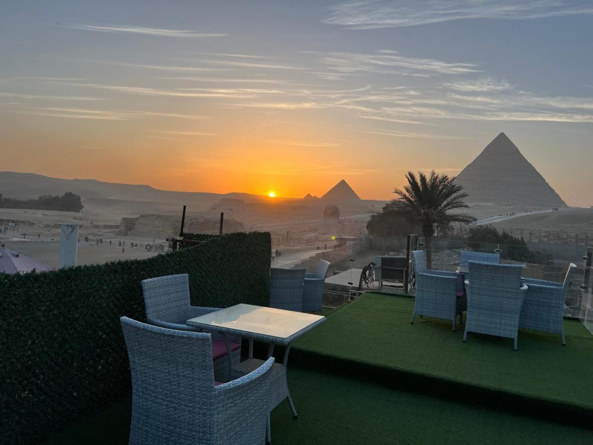 Blue Scarab Pyramids View Hotel Cairo Exterior photo