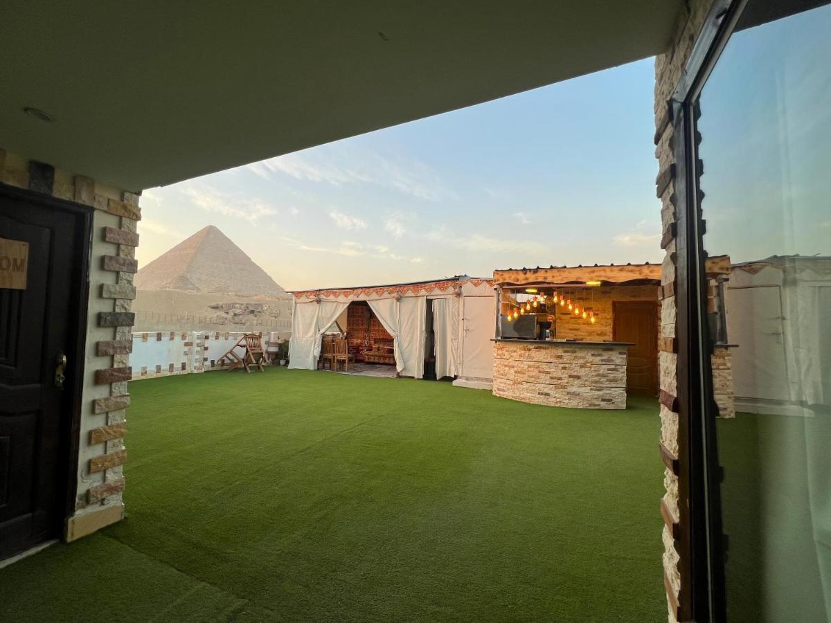 Blue Scarab Pyramids View Hotel Cairo Exterior photo