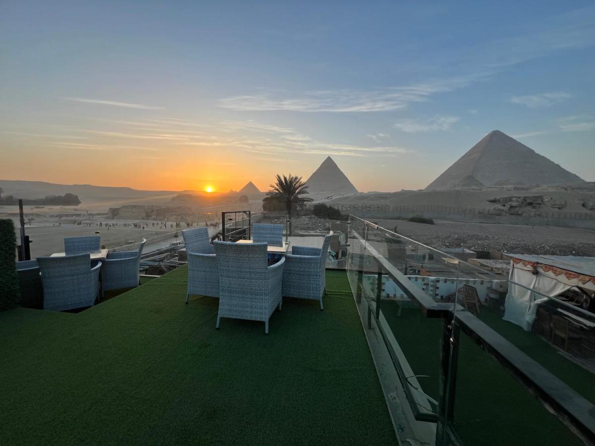 Blue Scarab Pyramids View Hotel Cairo Exterior photo